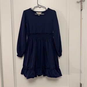Matilda Jane Navy Blue Ruffle Dress size 6